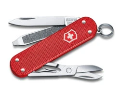 Victorinox Classic Alox Multitool Sweet Berry Handle Plain Edge 0.6221.201G