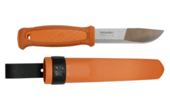 Mora Kansbol Fixed Blade Knife Burnt Orange Handle 12C27 Plain Edge