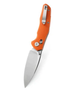 Bestechman Ronan Folding Knife Orange G10 Handle 14C28N Plain Edge Satin Finish BMK02C -Best Knifes Store 2948de87 e425 401c 9e85 377a7a8ce975 02100.1686930181