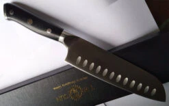 TwoSun Kitchen Santoku Chef Fixed Blade Knife Black G10 Handle 14C28N Plain Edge TS933-14C28N -Best Knifes Store 47669e8e d923 4ab4 871d 3f9b19cb57ab 98100.1624538968