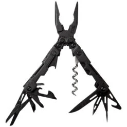 SOG PowerLitre MultiTool Pliers Gripper Black Oxide Stainless Steel PL1002