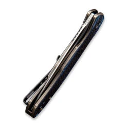 WE Knife Kitefin Frame Lock Knife Blue + Black Titanium Handle Plain S35VN Blade 2001D -Best Knifes Store 51fad012 2816 41f4 9ba6 e703d9ddf0a6 13834.1583845892