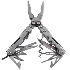 SOG Powerlitre Multi-Tool Pliers Knife Scissors Screw Driver Awl Bit Holder PL1001
