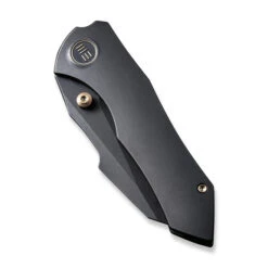 WE High-Fin Folding Knife Black Titanium Handle 20CV Plain Black Blade WE22005-1 -Best Knifes Store 6b780010 7a60 4d0e ba35 a90f32dfe3a7 62322.1666202151