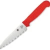Spyderco Paring Kitchen Knife Red Textured Polypropylene Handle MBS26 Serrated Edge K05RD 1 Spyderco Paring Kitchen Knife Red Textured Polypropylene Handle MBS26 Serrated Edge K05RD -Best Knifes Store 9fb067db c037 45f8 9f46 e9fd98f4a549 89732.1613694454
