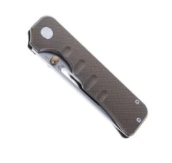 Miguron Ameight Folding Knife Bronze Titanium Handle S90V Plain Edge Stonewash Finish AM8-004WBN -Best Knifes Store AMEIGHT AM8 004WBN 01 73933.1692209733