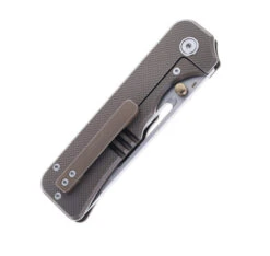 Miguron Ameight Folding Knife Bronze Titanium Handle S90V Plain Edge Stonewash Finish AM8-004WBN -Best Knifes Store AMEIGHT AM8 004WBN 03 60104.1692209733