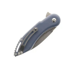 Begg Mini Glimpse Folding Knife Grey G10 Handle D2 Plain Edge Satin Finish BG001 -Best Knifes Store BEGG BG001 02 83032.1685995196