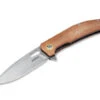 Boker Toxicofera Folding Knife Brown Micarta Handle 440A Plain Edge 01SC005 -Best Knifes Store C005 48346.1684178482