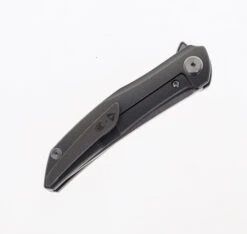 CMB Made Knives Tiguass Sasori Pocket Knife Gray Titanium Handle M390 Blade CMB-15S -Best Knifes Store CMB 15S 03 14365.1696442085