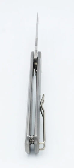 (Discontinued) WMK Exclusive Real Steel GFrame Flipper Folding Knife Titanium Handle Frame Lock Flipper S35VN Blade -Best Knifes Store DSC01857 71919.1632764550