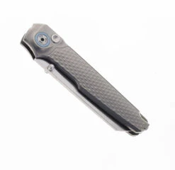 (Button Stick) Open Box/Returned MKM Miura Button Lock Pocket Knife Solid Gray Titanium Handle M390 Blade MK-MI-T -Best Knifes Store MKM MIURA TITANIUM 01 99867.1690225806.1280.1280 69026.1693330738