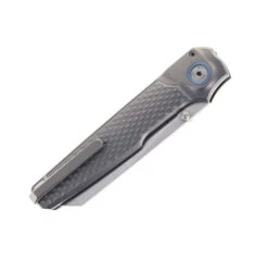 (Button Stick) Open Box/Returned MKM Miura Button Lock Pocket Knife Solid Gray Titanium Handle M390 Blade MK-MI-T -Best Knifes Store MKM MIURA TITANIUM 03 64154.1690225806.1280.1280 99374.1693330738