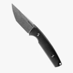 Tactile Knife Dreadeye Fixed Blade Knife Black Micarta Handle Magnacut Tanto Plain Edge