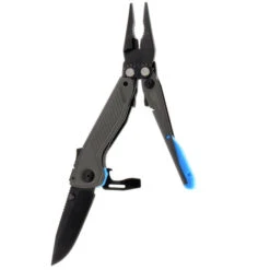 SOG Flash MT Multitool Gray/Cyan Handle D2 Plain Black Blade SOG29-55-02-41 -Best Knifes Store SOG 44429.1652965453