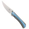 TwoSun Folding Knife Titanium/G10 Handle 14C28N Plain Edge TS283-G10 -Best Knifes Store TWOSUN 283 G10 05 72081.1689694216