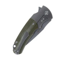TwoSun Folding Knife Green Titanium/Micarta Handle D2 Clip Point Plain Edge TS286-D2 -Best Knifes Store TWOSUN TS 286 04 14924.1681922248