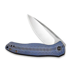 WE Knife Kitefin Frame Lock Knife Blue + Black Titanium Handle Plain S35VN Blade 2001D -Best Knifes Store a11f4cbc 7780 4248 9efc e9de08566f2e 44480.1583845891