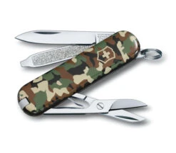 Victorinox Classic SD Swiss Army Knife Camouflage Handle Plain Edge 0.6223.94-X2