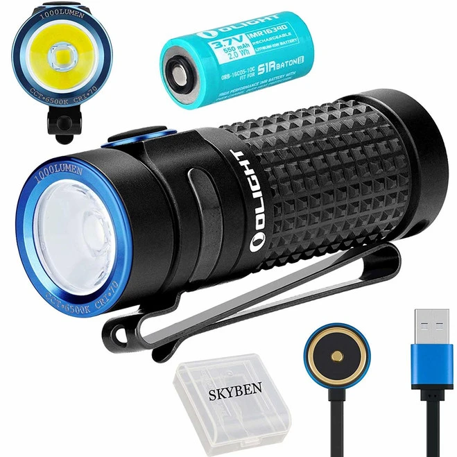 Olight S1R II Rechargeable LED Flashlight 1000 Lumens High Performance Olight S1R II Rechargeable LED Flashlight 1000 Lumens High Performance -Best Knifes Store e42a60a6 b0be 4179 b064 617edcad473f 98873.1543939553