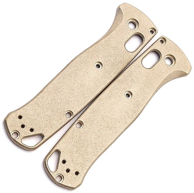 Flytanium Brass Scales for Benchmade Bugout Antique Stonewash FLY377 Flytanium Brass Scales For Benchmade Bugout Antique Stonewash FLY377 -Best Knifes Store eb3299e1 efa3 40ad 9bdc fa244b2d323e 63944.1558459374