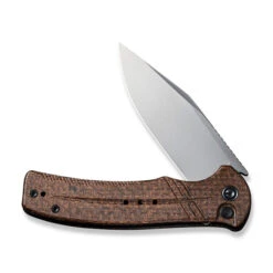Civivi Cogent Folding Knife Brown Micarta Handle 14C28N Clip Point Plain Edge Silver Bead Blast Finish C20038D-6 -Best Knifes Store f4d6335b b511 482c b73d 05a75811bbe9 81292.1653677870